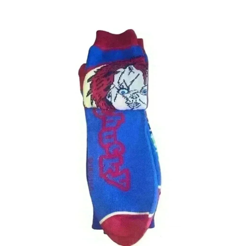 Chucky socks 2pk Size 8-12 - Picture 1 of 7